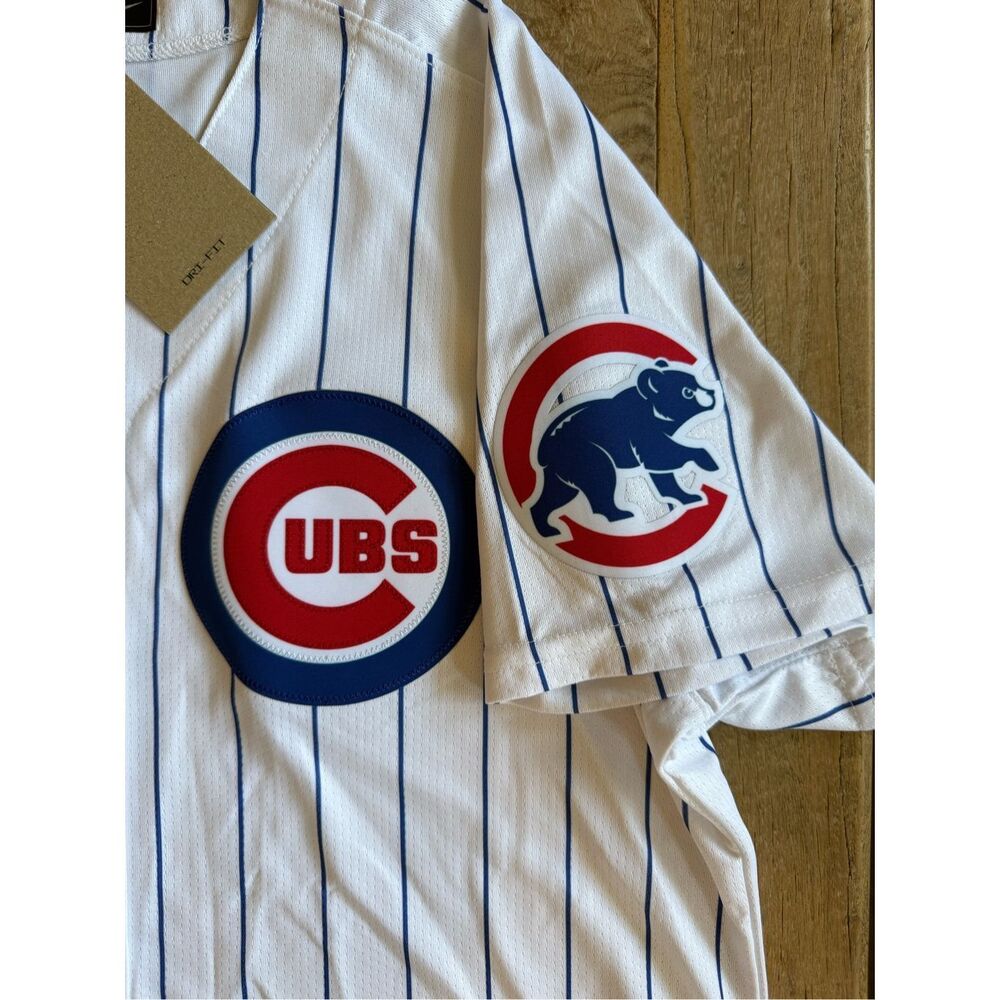 NEW Chicago Cubs Women's Jersey, Medium, NWT, Nike - Picture 5 of 16
